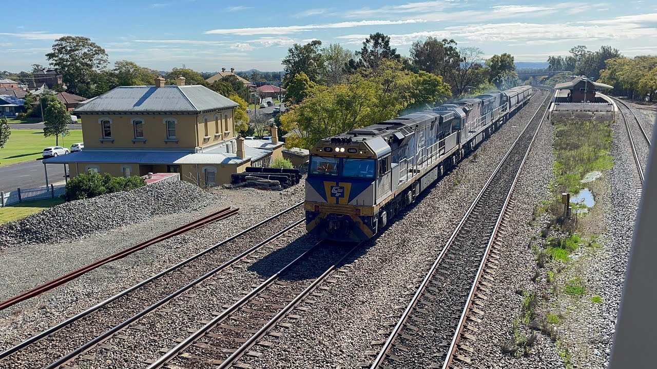 RailFirst CF4405, CF4412 (Black Caviar) & CF4402 at East Maitland - 17/8/23
