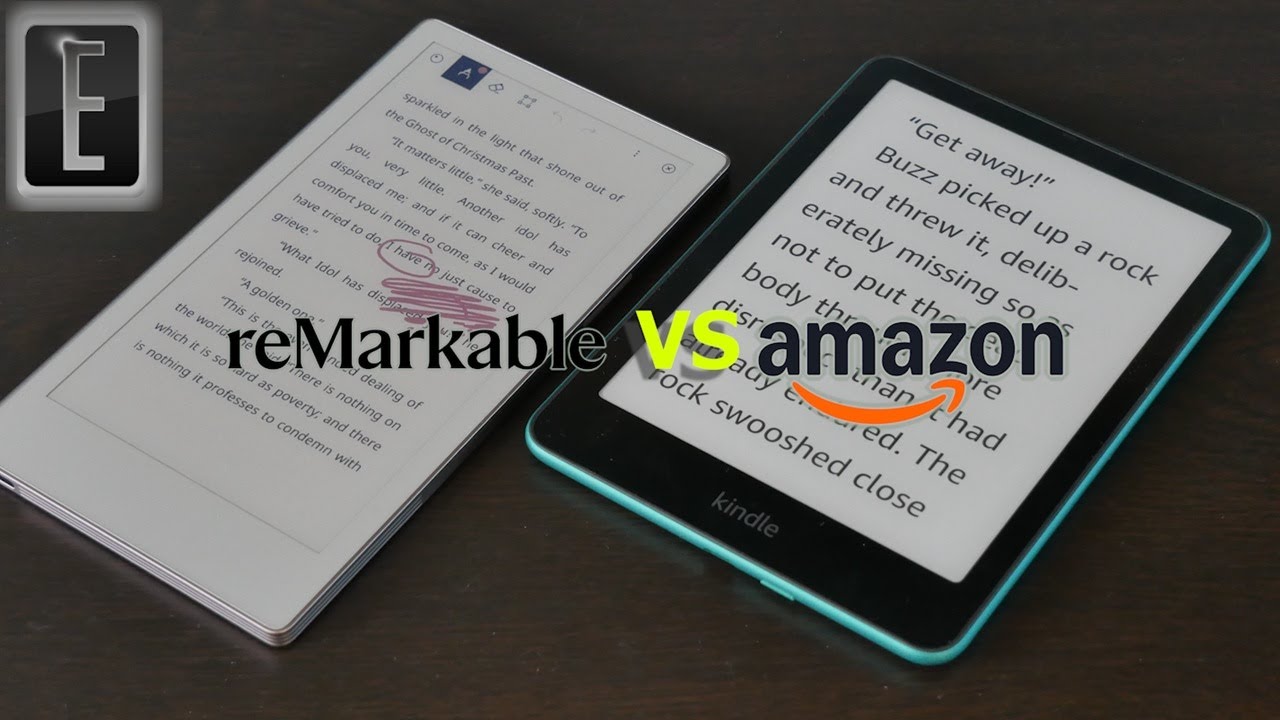 Remarkable Paper Pro Move kontra Amazon Kindle Paperwhite | Por&oacute;wnanie