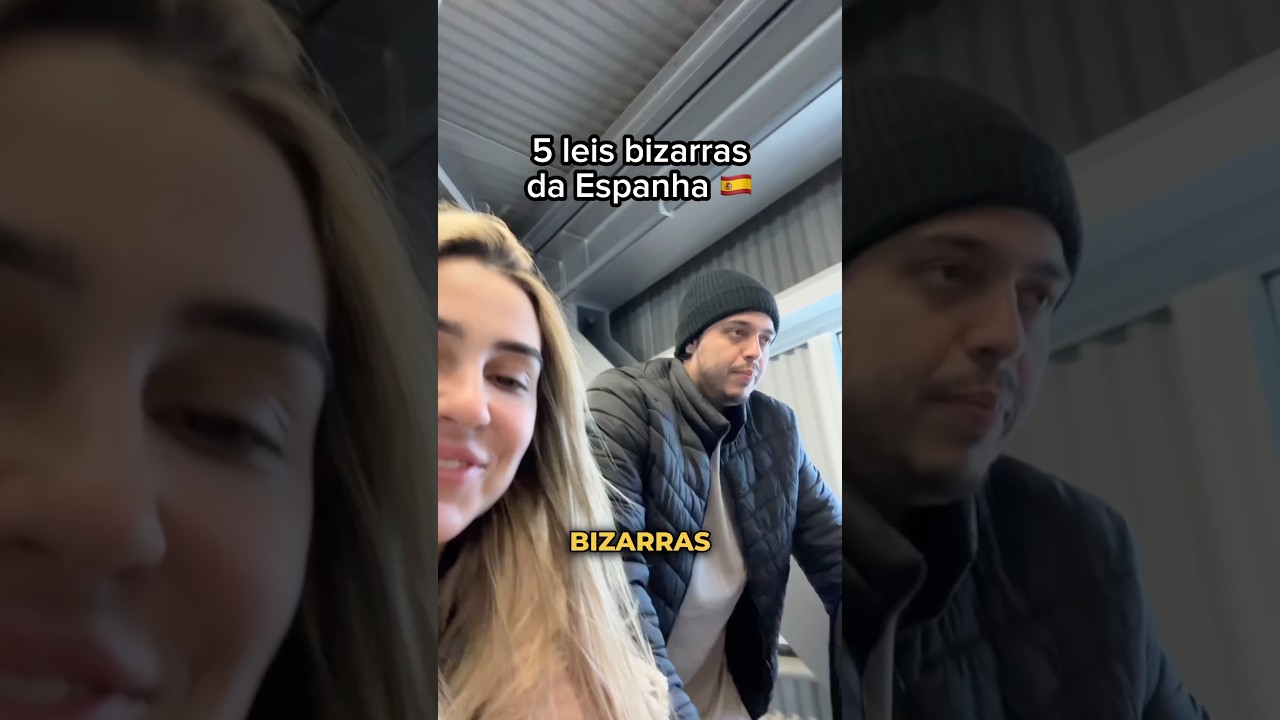5 leis BIZARRAS da ESPANHA 🇪🇸