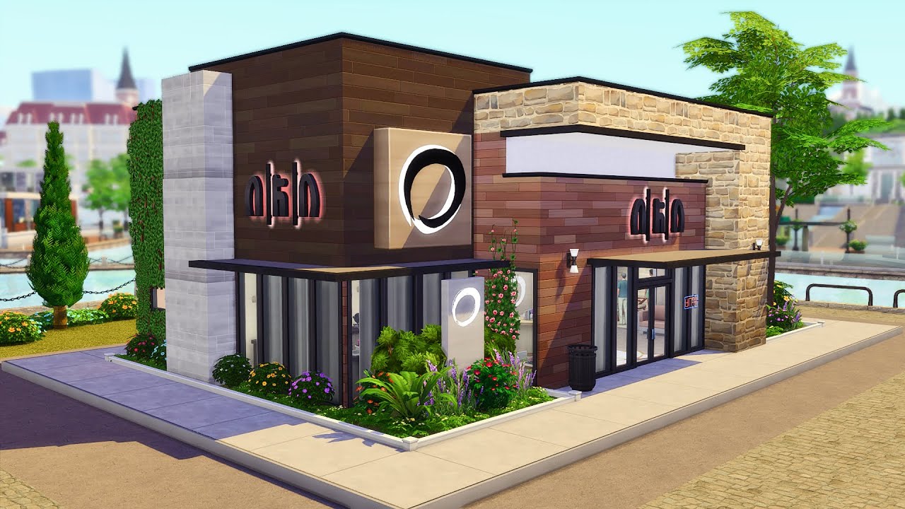 The Sims 4 Modern Salon & Spa Build! 💅💇🧖‍♀️