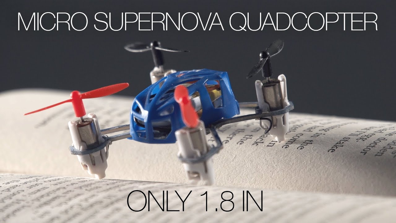 Micro Supernova Quadcopter 2.4GHz 4.5CH RC Drone From World Tech Toys