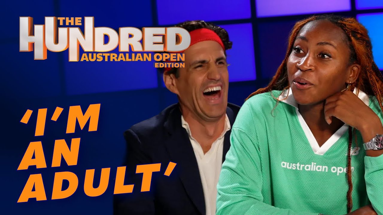 Coco Gauff is SUPER EXCITED with adult life | Australian Open: The Hundred 2026 | WWOS
