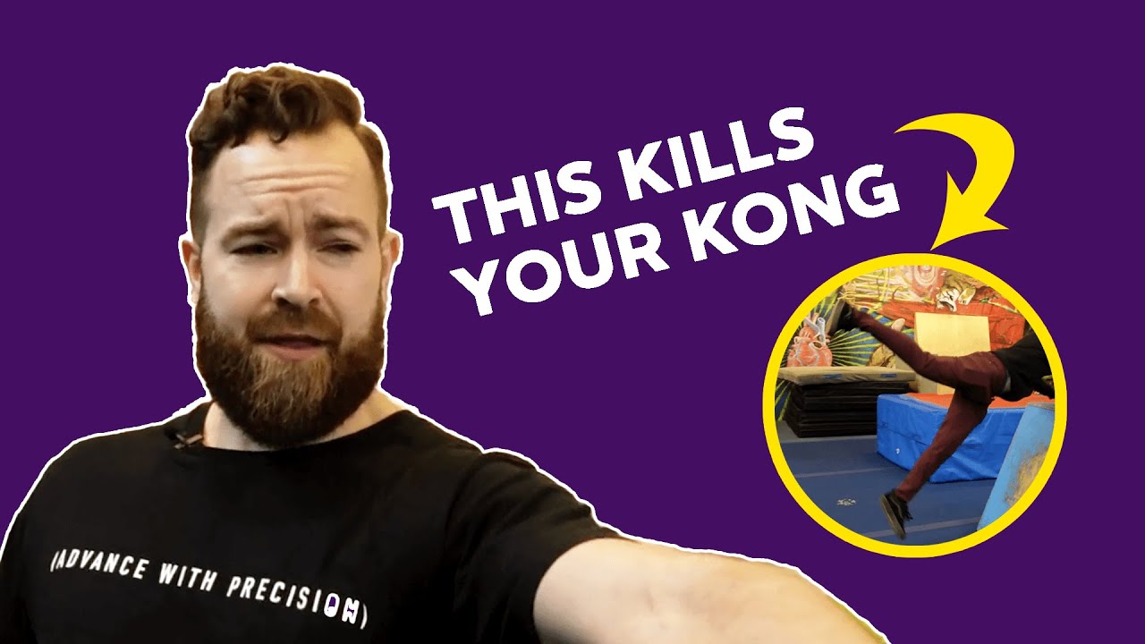 Fix Your Split-Step to Kong Farther - Parkour Coach Explains