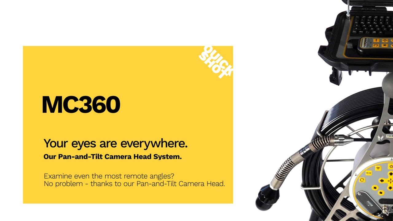 MC360 | Your eyes are everywhere - Our Pan-and-Tilt Camera Head System