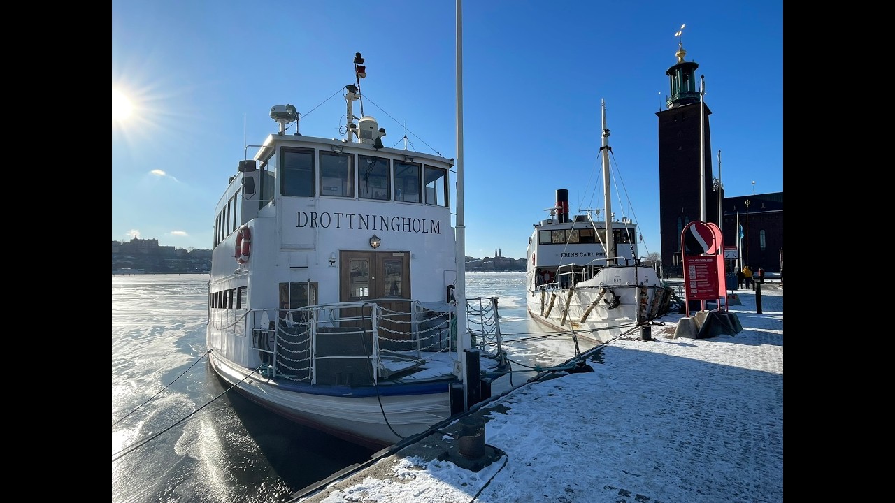 When Stockholm froze over