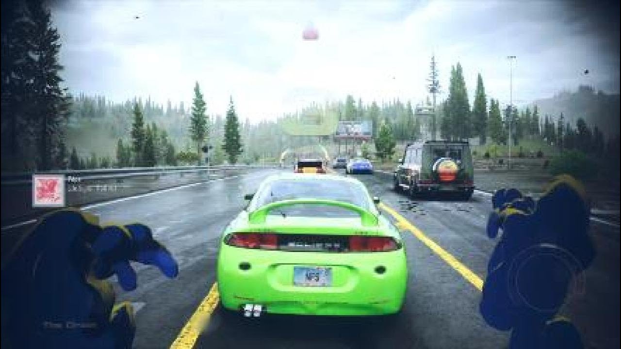 Mitsubishi eclipse 1995 Need for speed unbound
