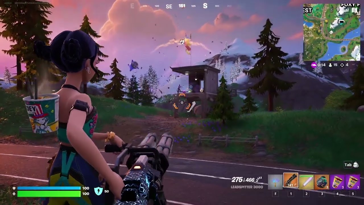 Fortnite - So close for Zoey