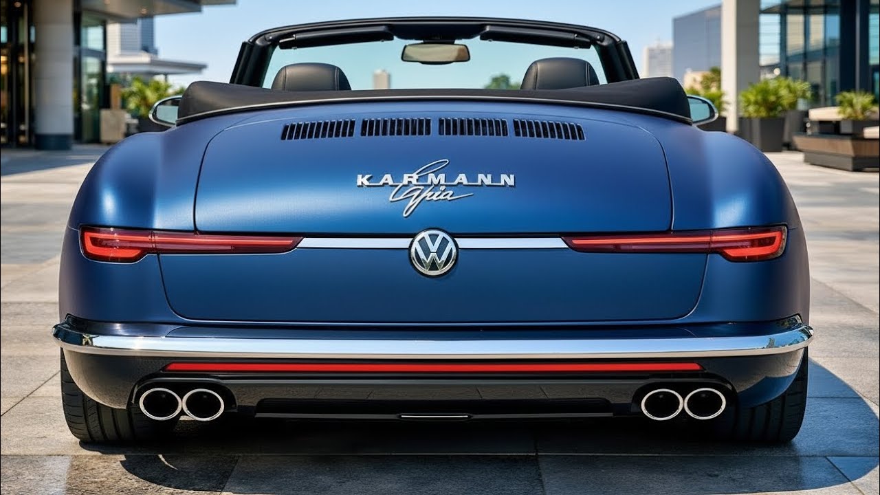 A Classic Reborn: The 2026 Karmann Ghia Is the Most Stunning EV Yet!”