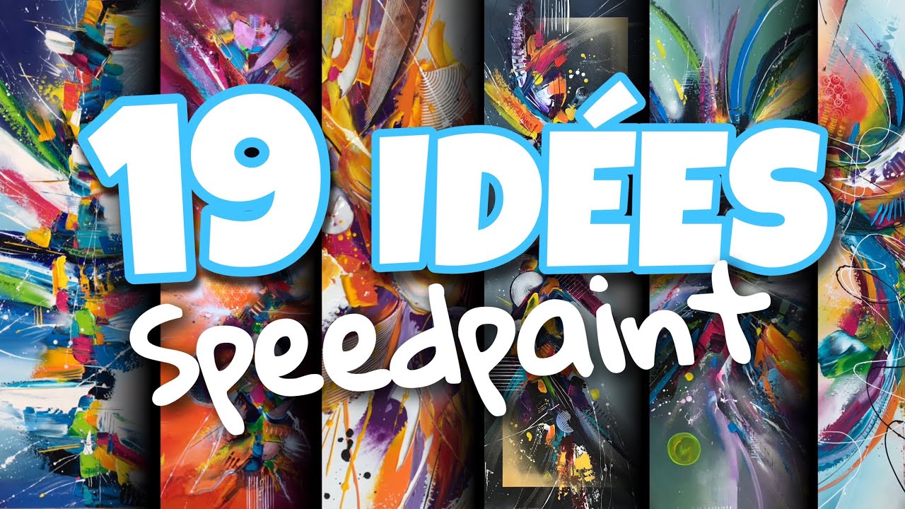 🎨 19 peintures accélérées pour le plaisir des yeux / speedpaint / lilian fournier