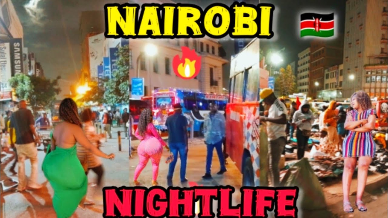 NAIROBI NIGHTLIFE🔥//STREETS OF NAIROBI AT NIGHT 🌃