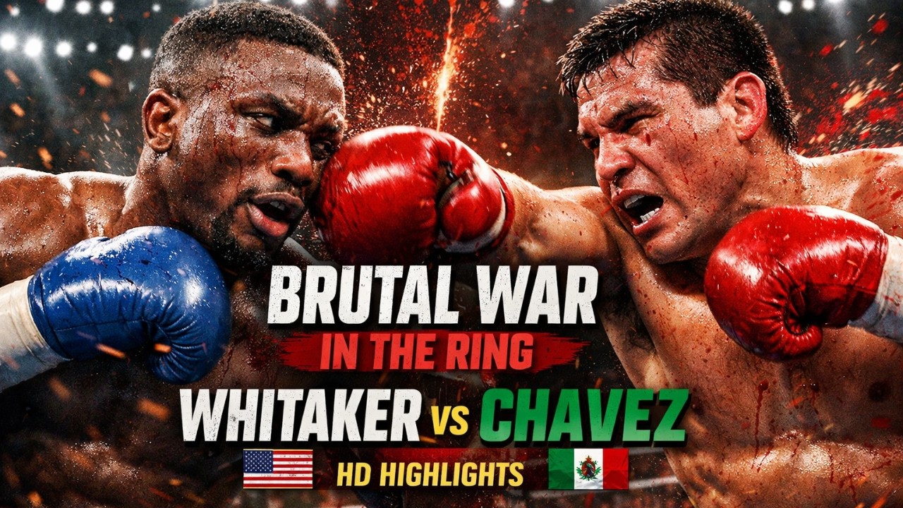Whitaker vs Chavez: Brutal Battle That Shook the Boxing World!