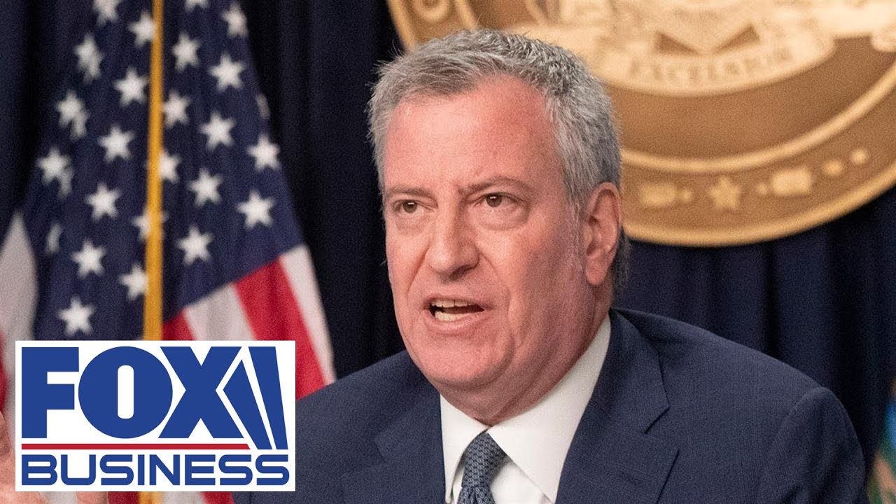 NYC Mayor de Blasio holds press conference