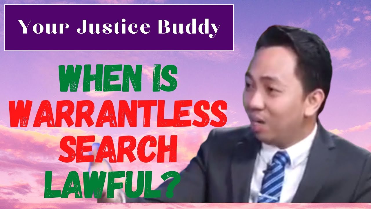 Warrantless Search (Criminology Board Exam Review Lecture in Criminal Procedure & Bar Exam Reviewer)