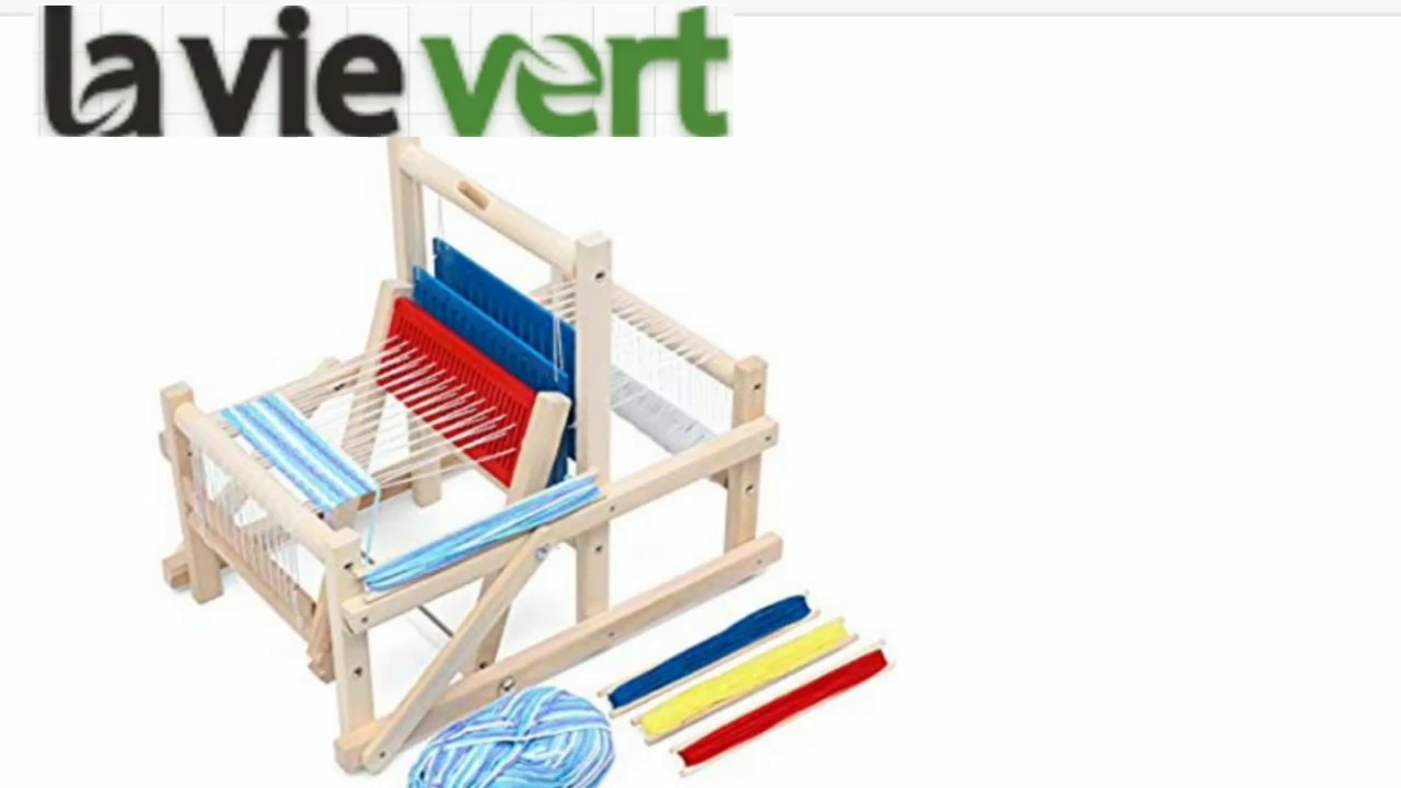 LAVIEVERT Wooden Weaving Loom Toy Review from Amazon