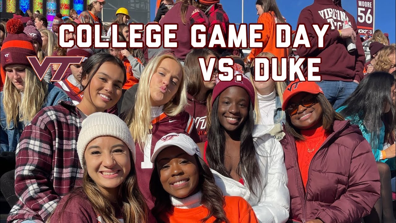 COLLEGE GAME DAY VLOG | VIRGINIA TECH