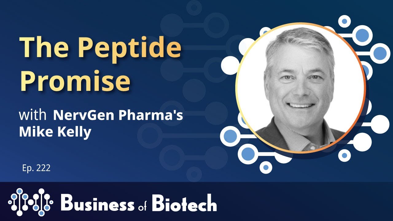 The Peptide Promise With NervGen Pharma's Mike Kelly