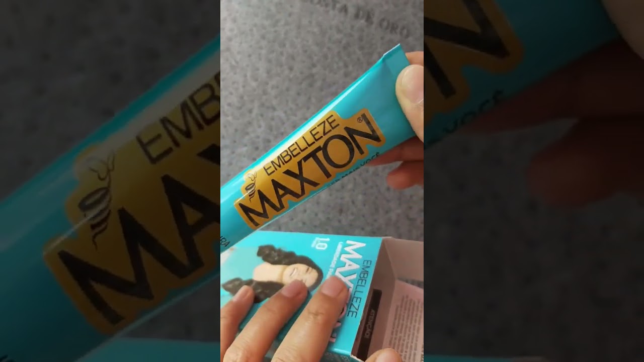 Tinta para cabelo #maxton #tinta