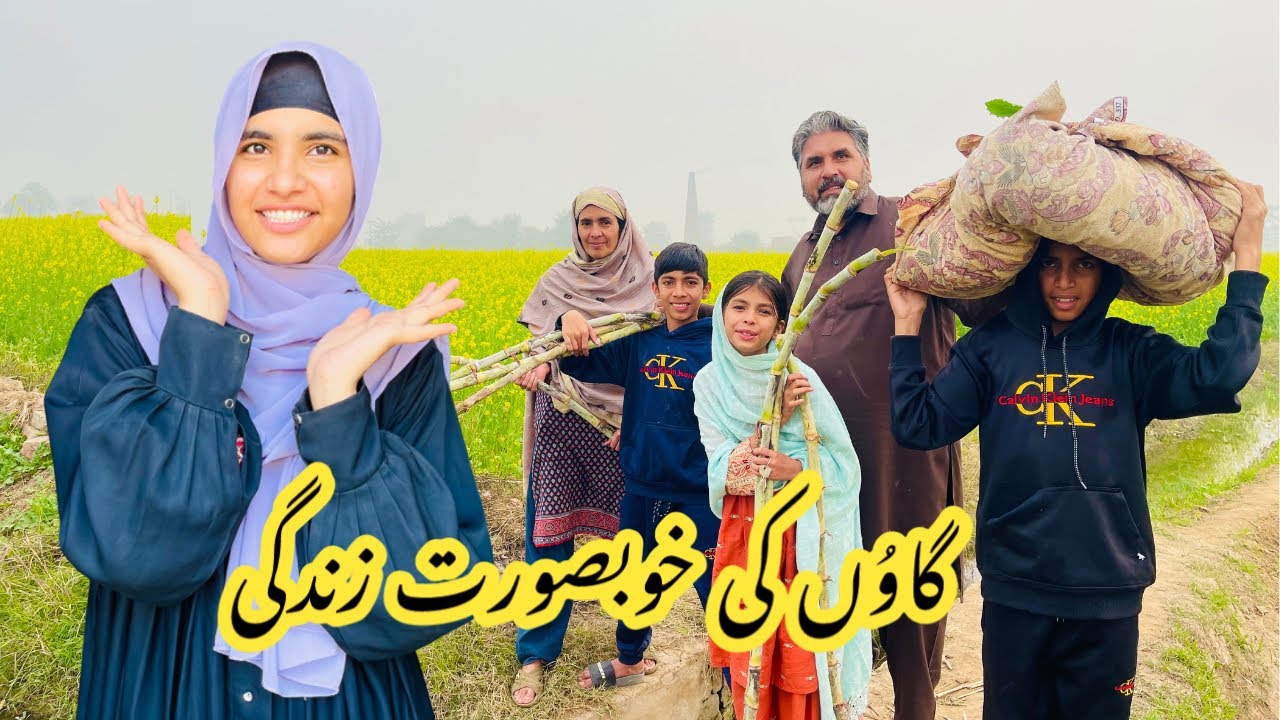 Beautiful Village Life | Village Traditional Life In Punjab | Happy Punjabi Family 