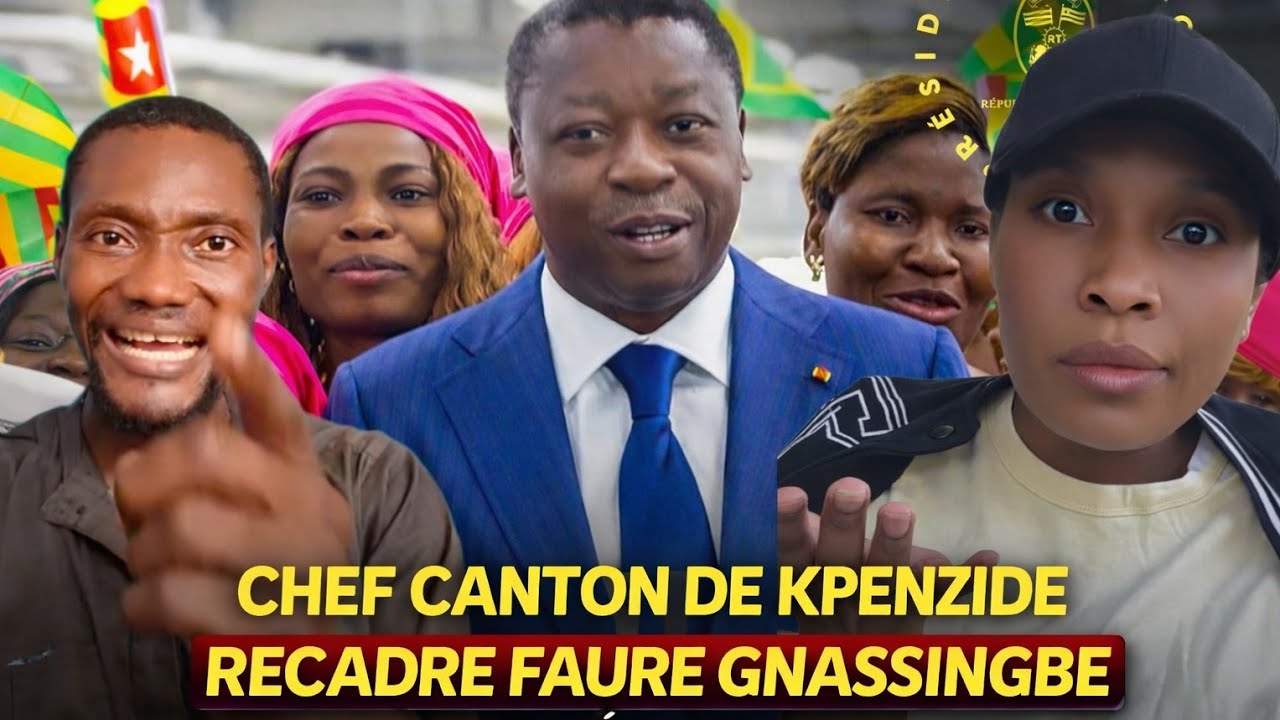 CHEF CANTON DE  KPENZIDE RECADRE FAURE GNASSINGBE APRES SON MESSAGE DE 8 MARS A AMAVI KATANGA(M66)