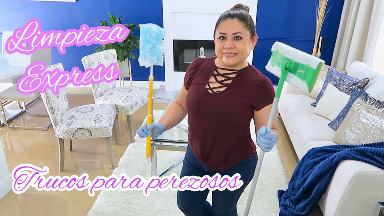CÓMO LIMPIAR LA CASA RAPIDO Y BIEN ⏰EN MENOS DE 1 HORA 😜LIMPIA CONMIGO 