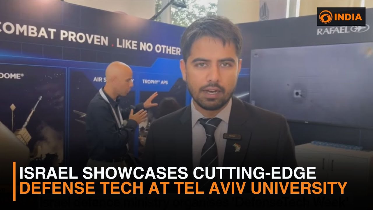 Israel Showcases Cutting-Edge Defense Tech at Tel Aviv University