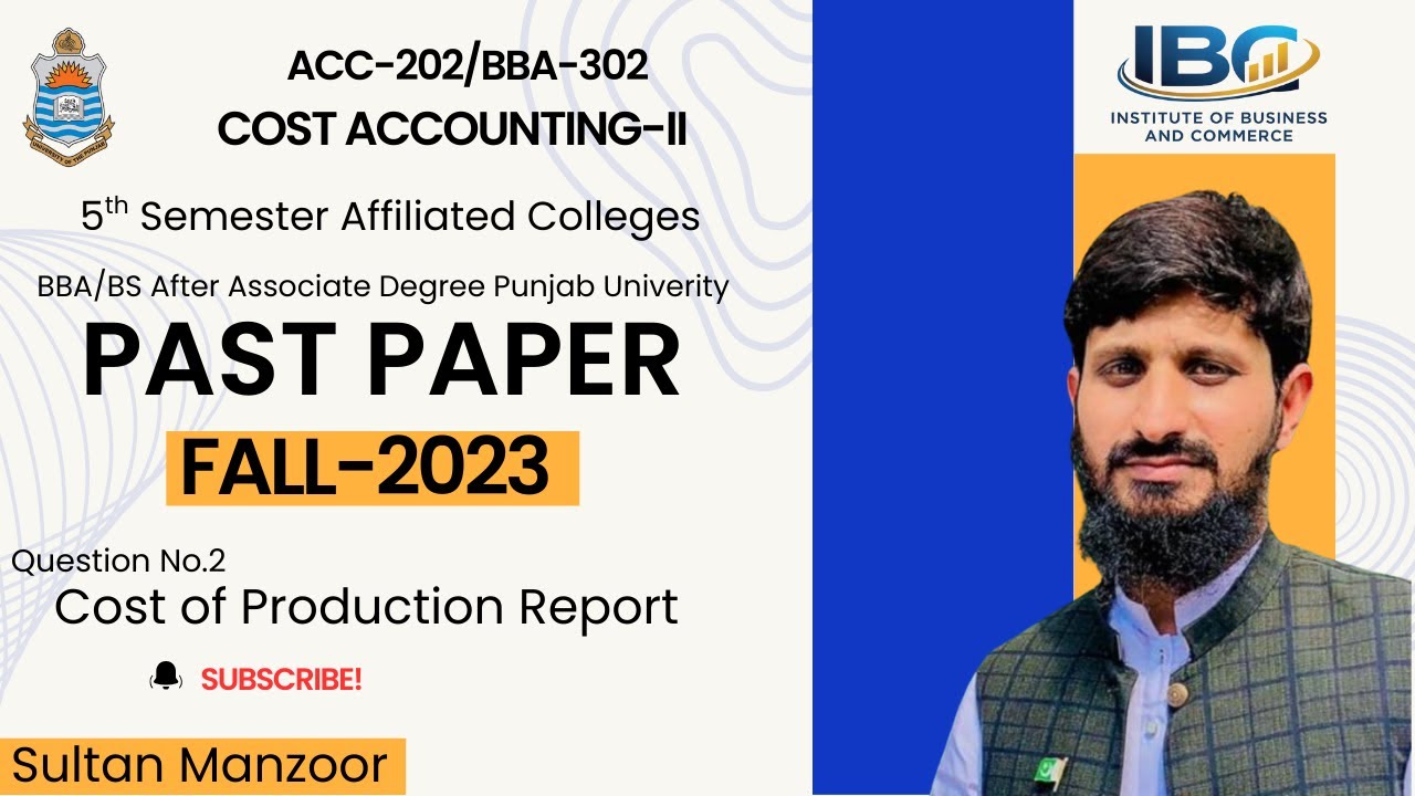Past Paper-Fall2023
