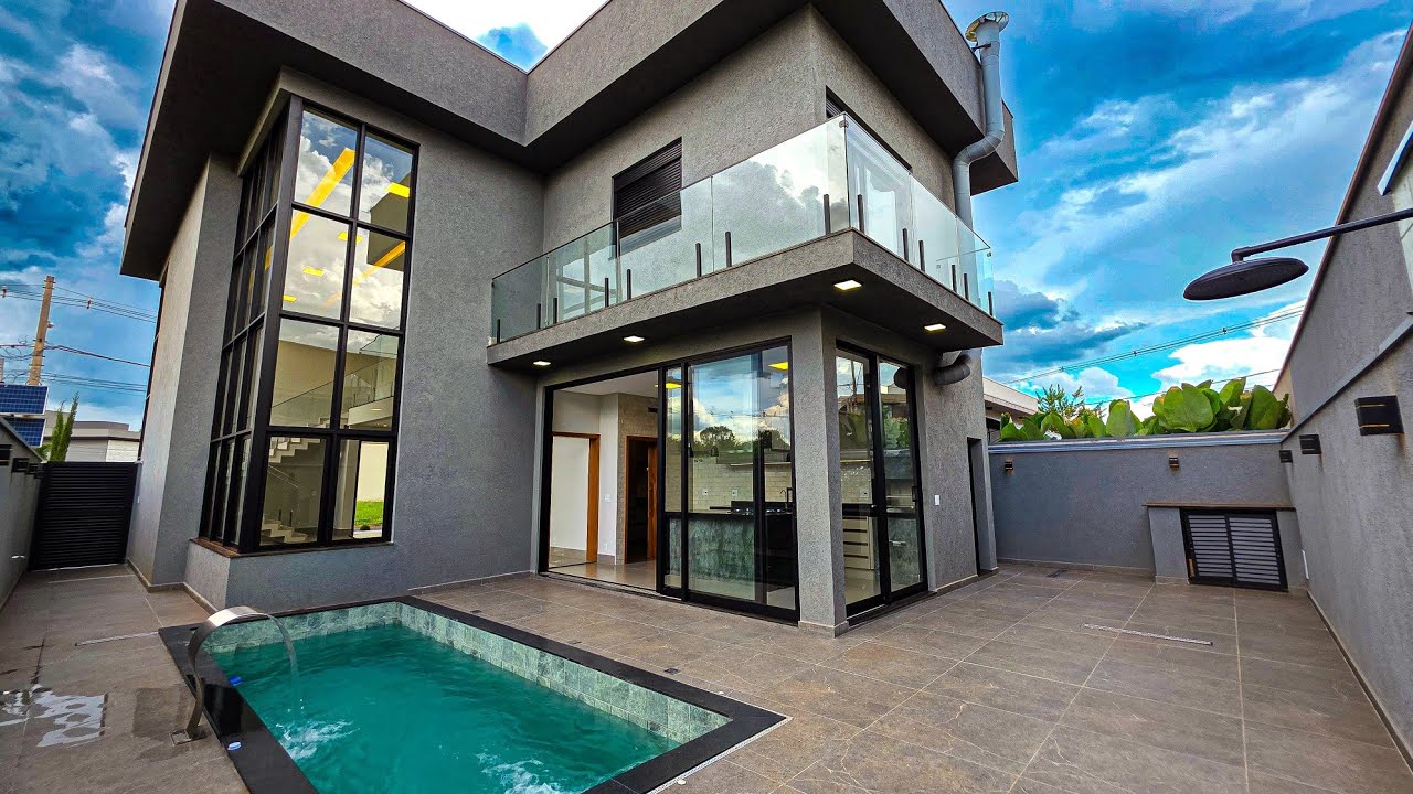 🏡 Sobrado dos Sonhos no Portal da Mata | Luxo, Conforto e Piscina Privativa - Ribeirão Preto. SP