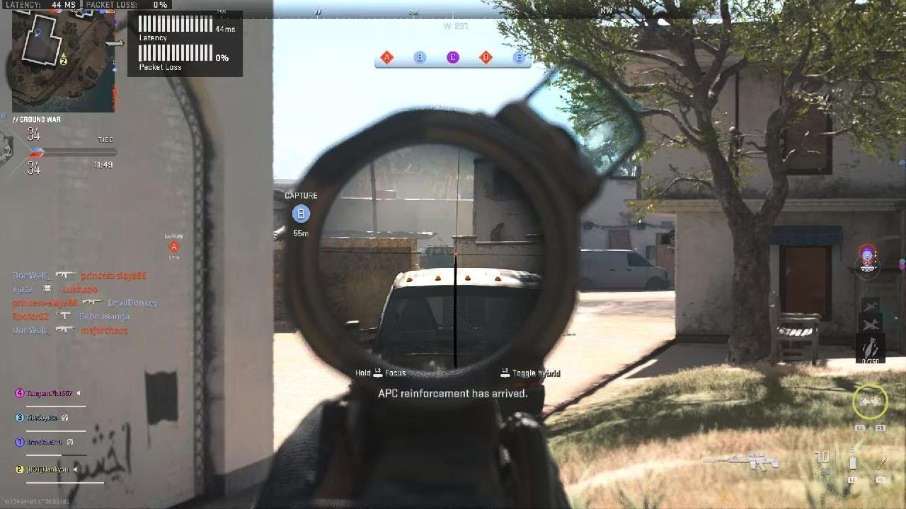 Fun gameplay of Ground war in Mw2