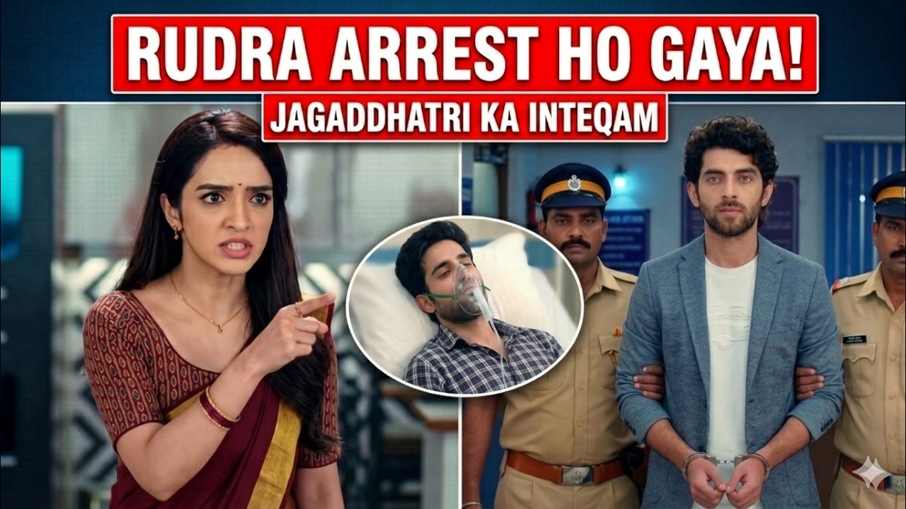 Major Twist in Jagadhatri: Rudra’s Shocking Arrest Explained!