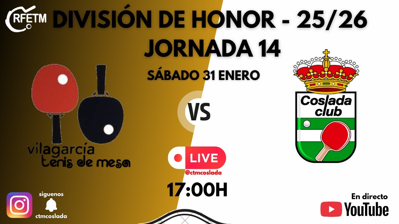 [25/26] DH - J14 | Vilagarcía TM VS CTM Coslada