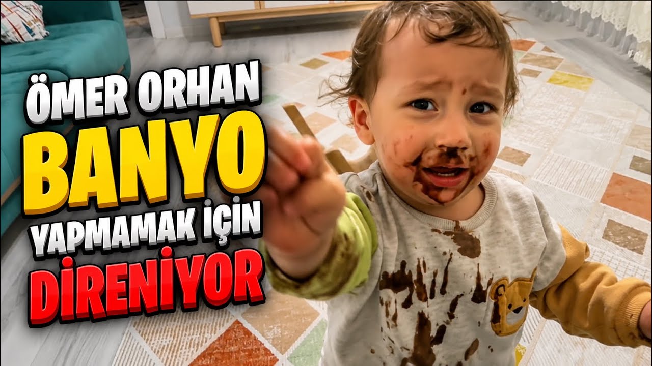 Ömer neden banyo yapmak istemiyor 😫#çocukvideoları #çocuk #comedy #cutebaby #comedyshorts 