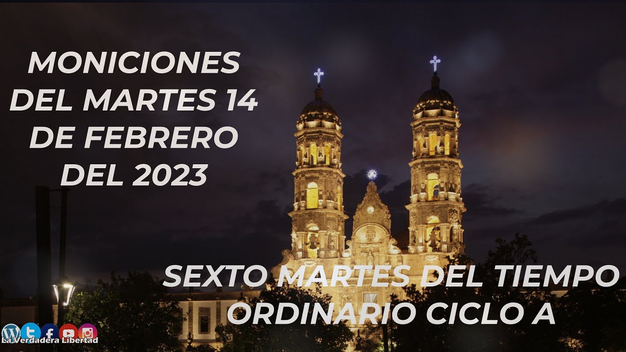 moniciones diarias (MARTES 14 DE FEBRERO DEL 2023) 