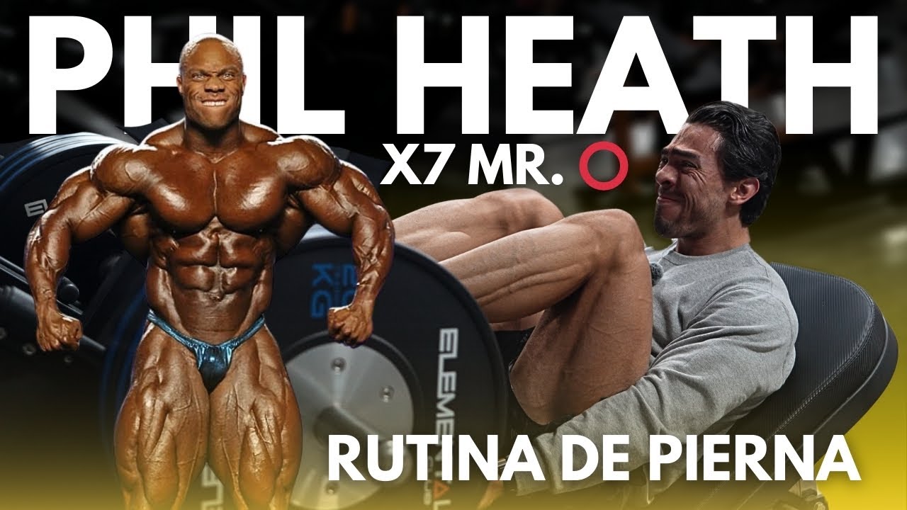 Rutina de Pierna de PHIL HEATH | Probando la rutina de…