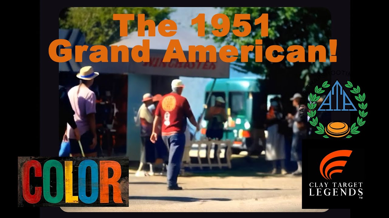 Newly discovered film! The 1951 Grand American Trap shoot! COLOR!
