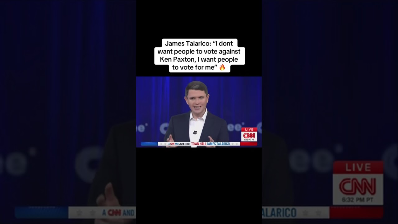 Джеймс Таларико: &laquo;Я не хочу, чтобы люди голосовали против Кена Пакстона, я хочу, чтобы они голосо...