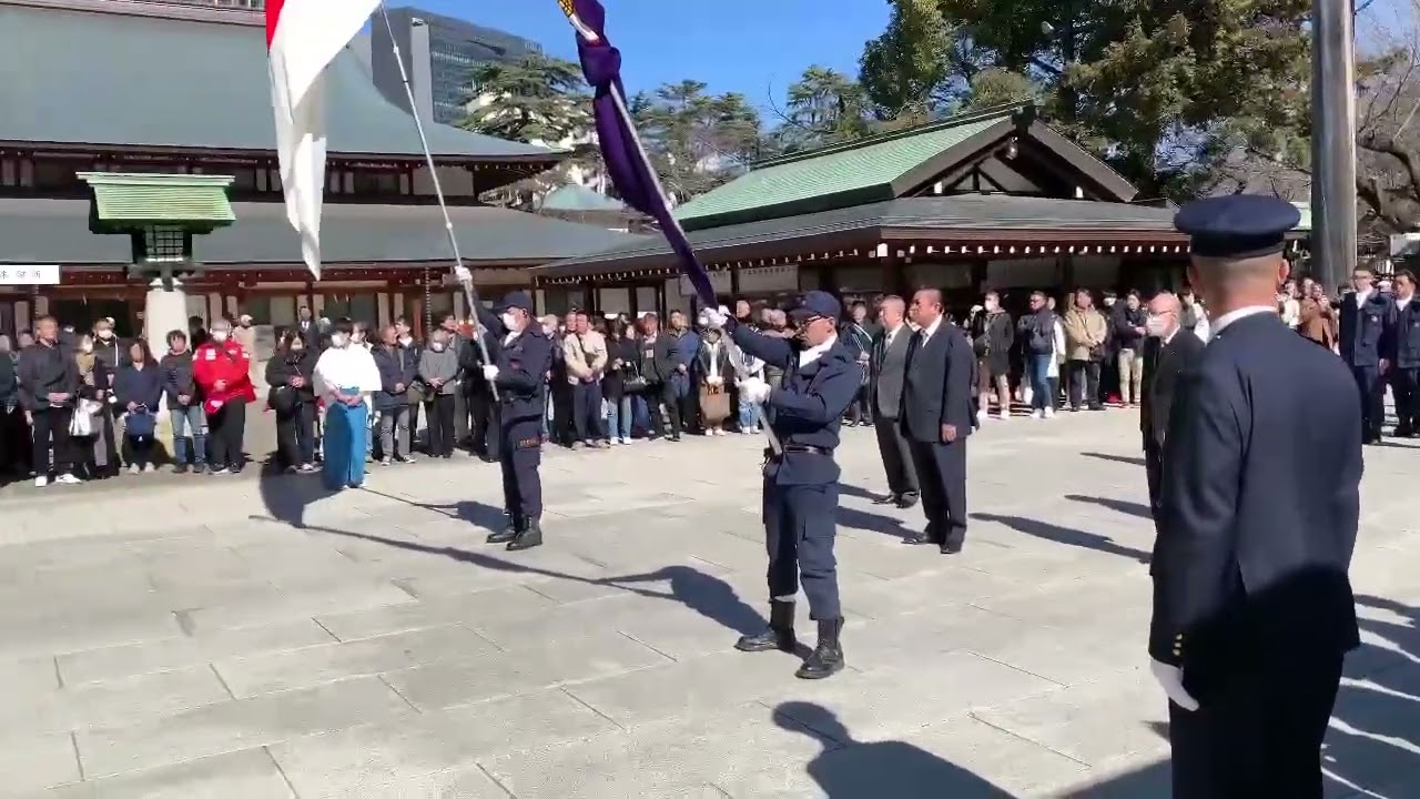 紀元節奉祝統一街宣　紀元2685年2月11日2