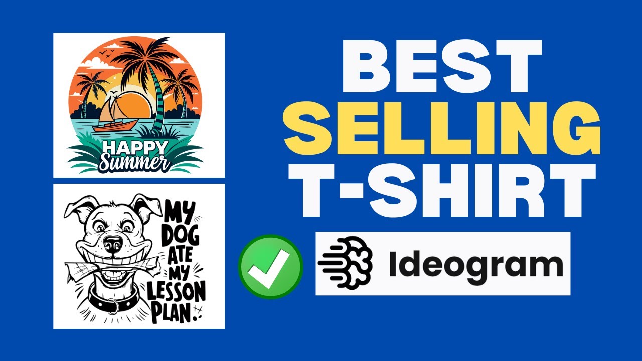 NO Need MIDJOURNEY! Amazing Typography T-shirt Design with Ideogram AI - Bangla tutorial