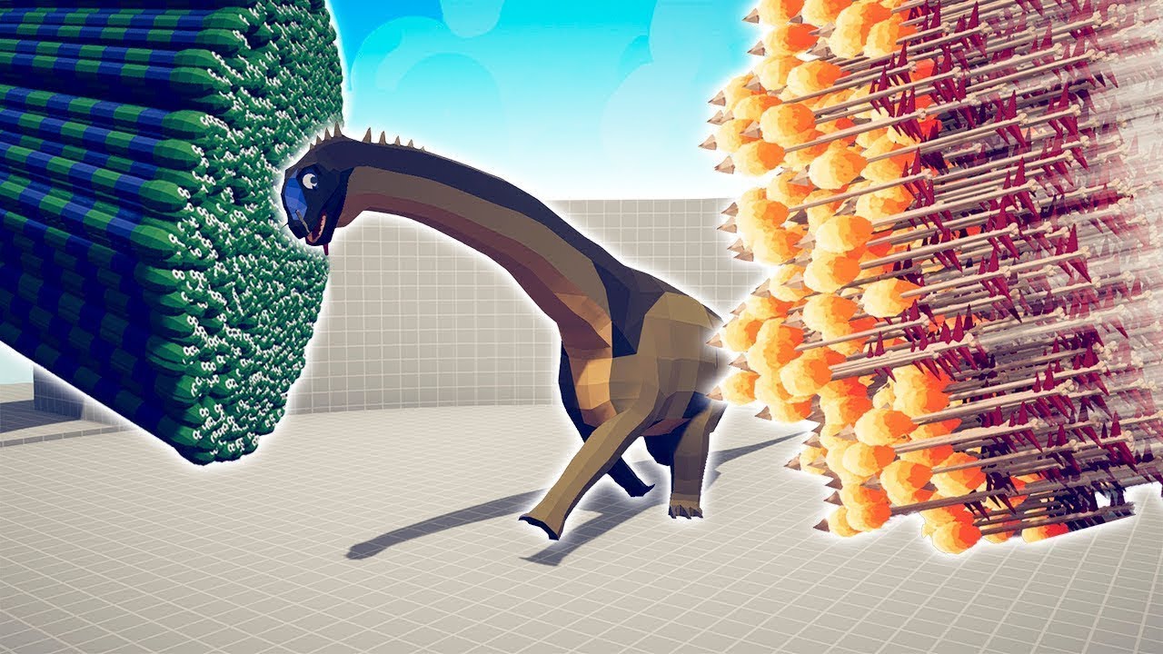 MAMMOTH & DINOSAUR TITAN vs 2x EVERY GOD COMPILATION - TABS | Totally Accurate Battle Simulator 2026