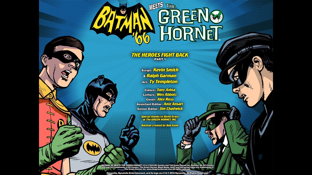 Live Reading by Kevin Smith and Ralph Garman of Batman 66 Meets The Green Hornet EP2