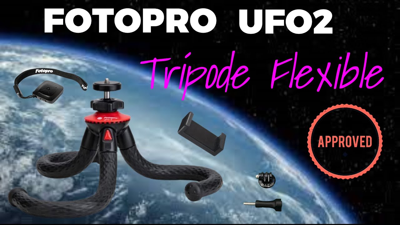 Mini Trípode Fotopro UFO2  flexibilidad sin límites
