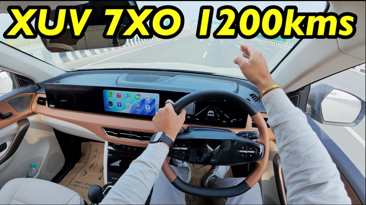 Mahindra XUV 7XO 1200kms Drive Experience ✅