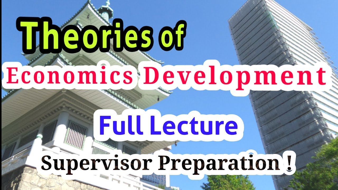 Theories of Economics Development | Social welfare 