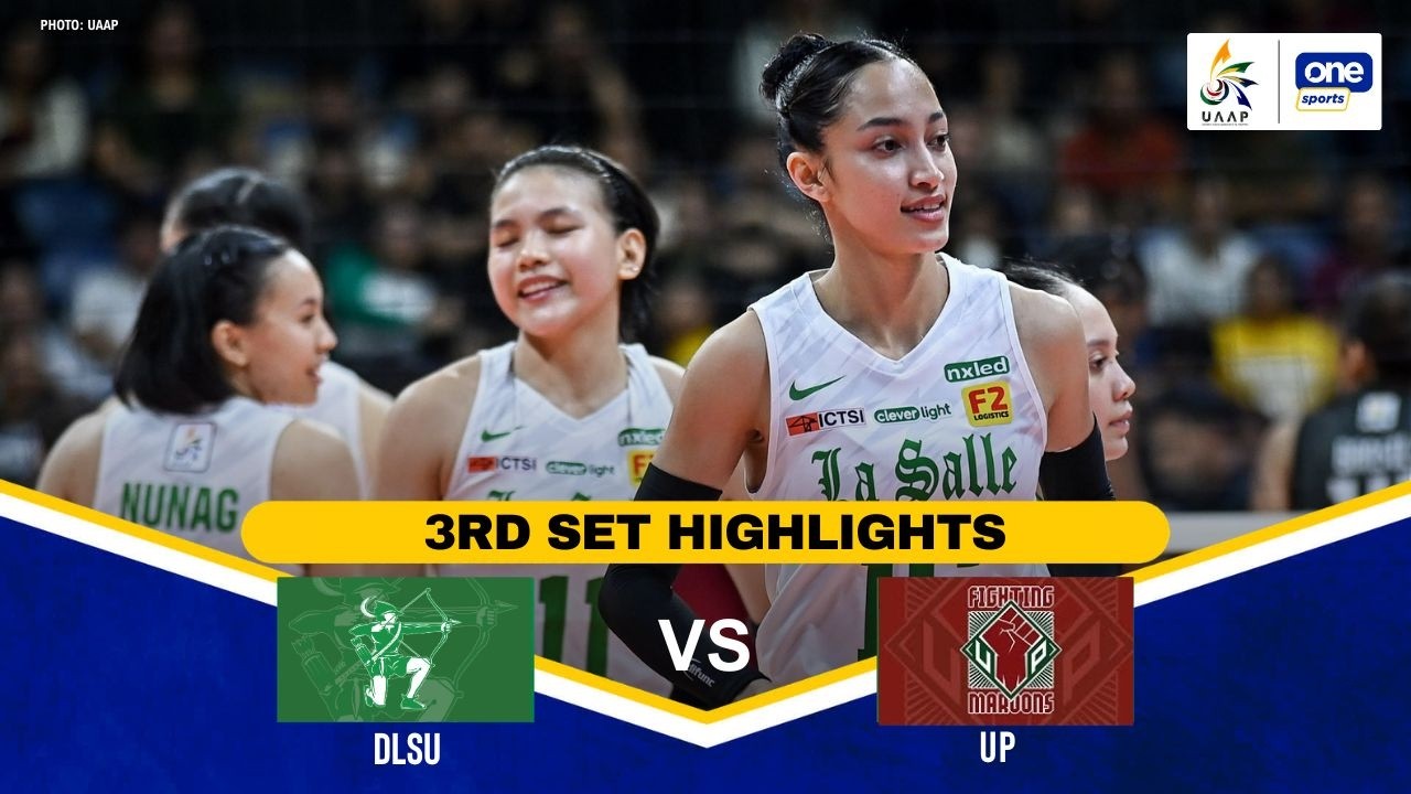 DLSU vs. UP | SET 3 HIGHLIGHTS | UAAP SEASON 88 WOMEN’S VOLLEYBALL | FEB 25, 2026