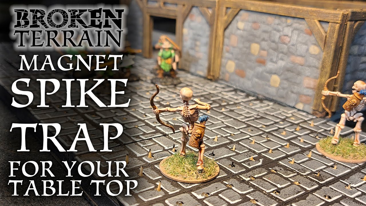 Magnet Spike Trap for your Tabletop