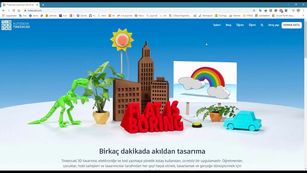#4 Tinkercad Arayüzü Özellikleri & Tanıtımı | ROBOCODE |