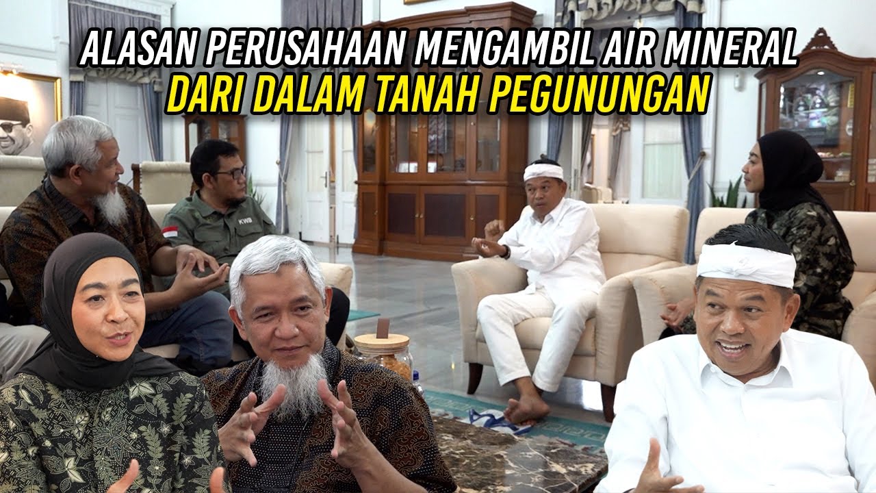 INI ALASAN PERUSAHAAN - MENGAMBIL SUMBER AIR MINERAL NGEBOR DARI DALAM TANAH PEGUNUNGAN