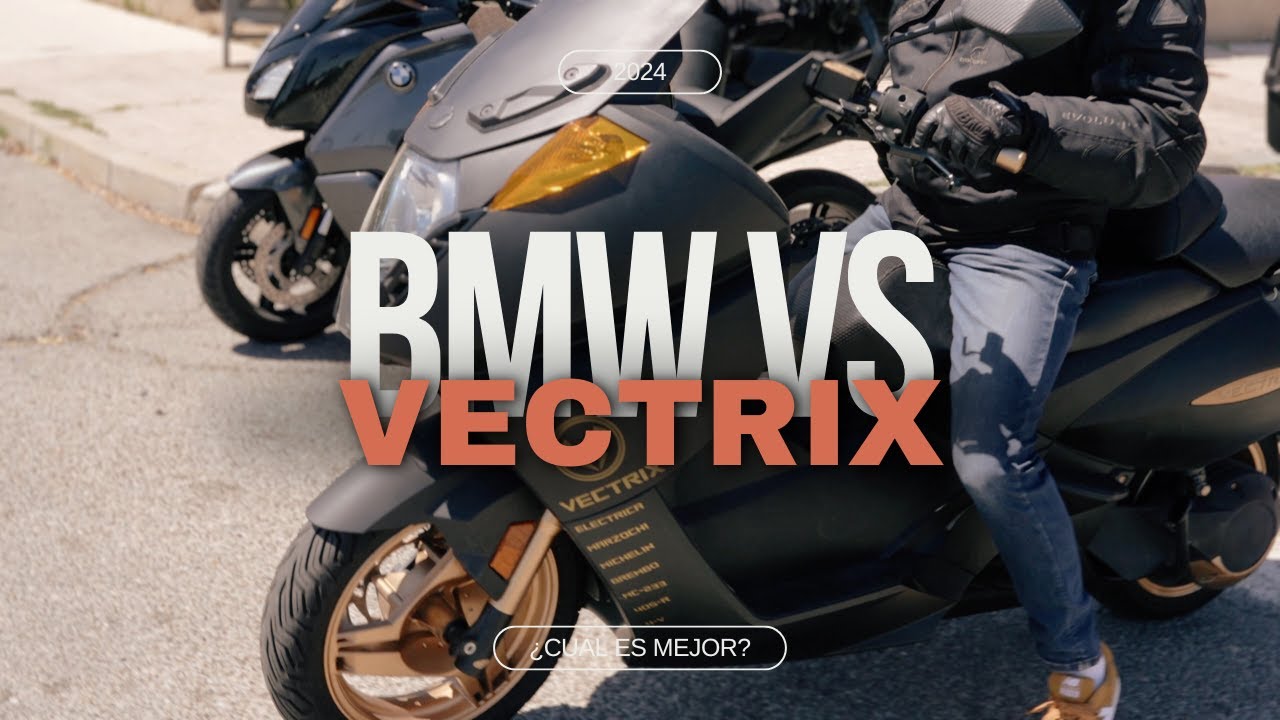 COMPARATIVA VECTRIX BMW C EVOLUTION LA MEJOR MOTO ELECTRICA