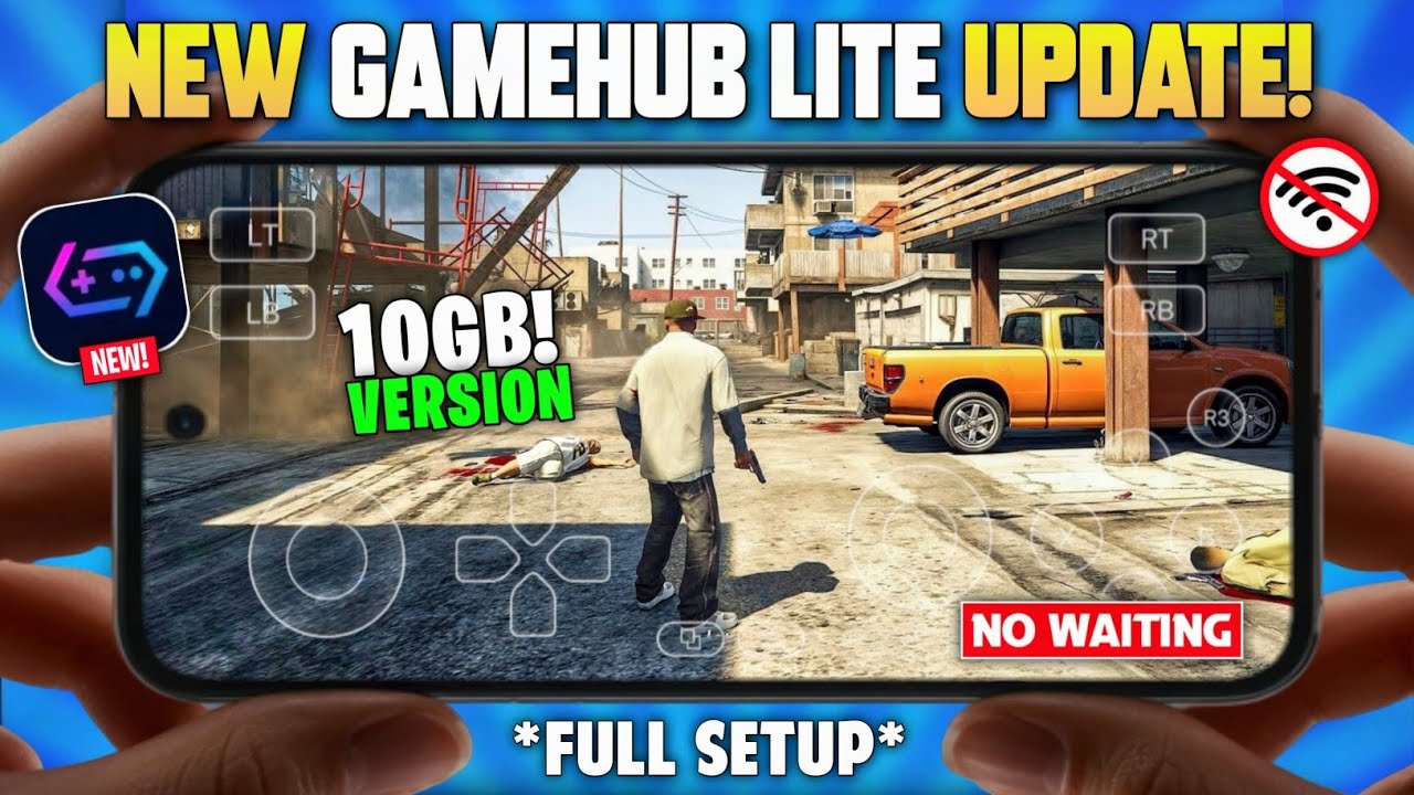 🚀 Новое обновление GameHub Lite v5.3! (Самый быстрый эмулятор для ПК) | GTA 5 Extreme Lite 10 ГБ:...