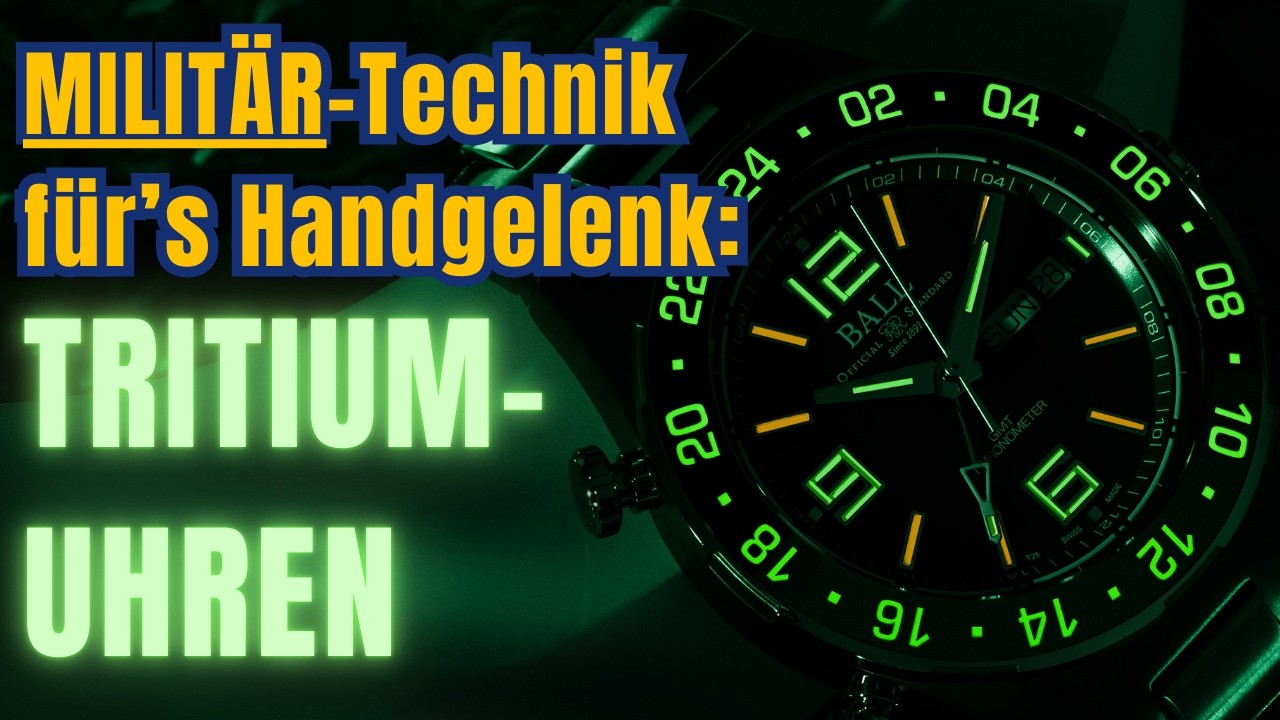 Wir beleuchten ☢️TRITIUM☢️-Uhren