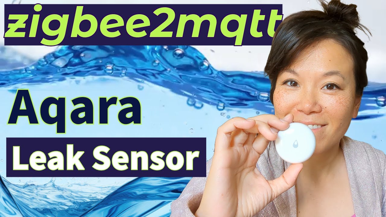 Aqara leak detection sensor with Zigbee2MQTT